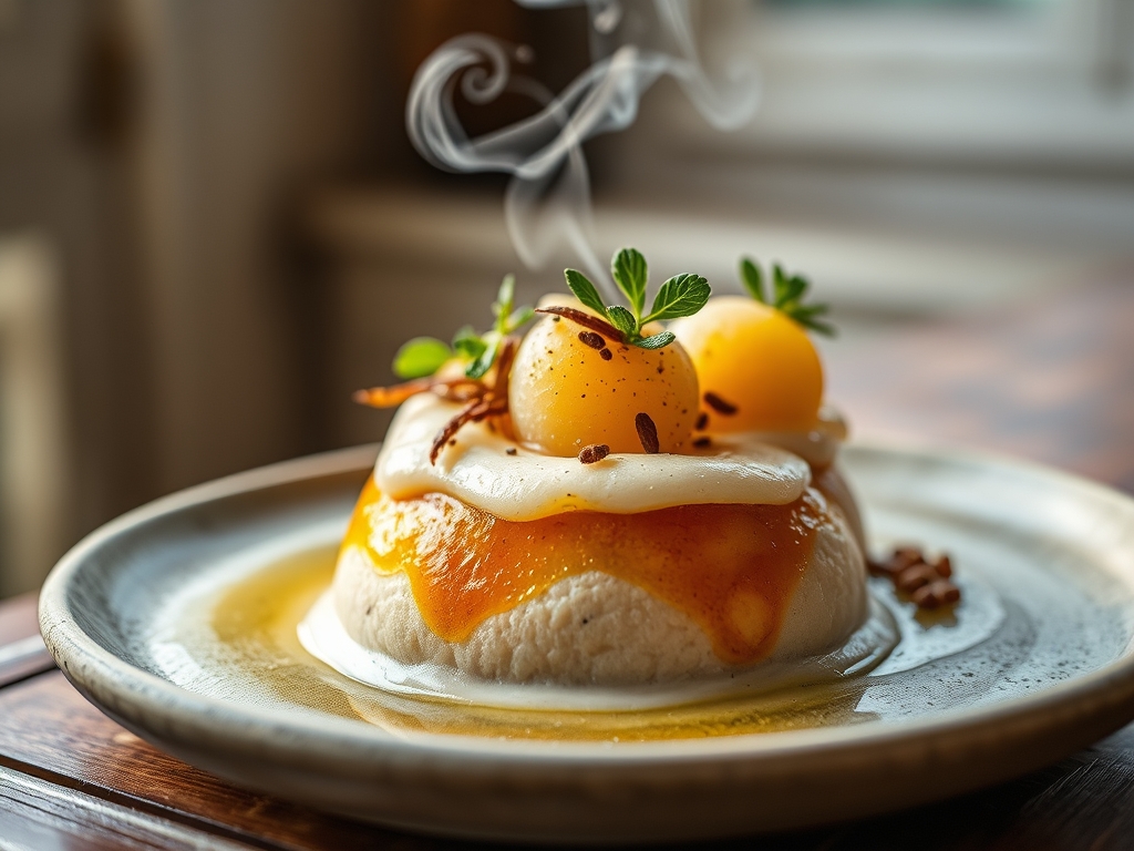 Batido de especiarias gelado