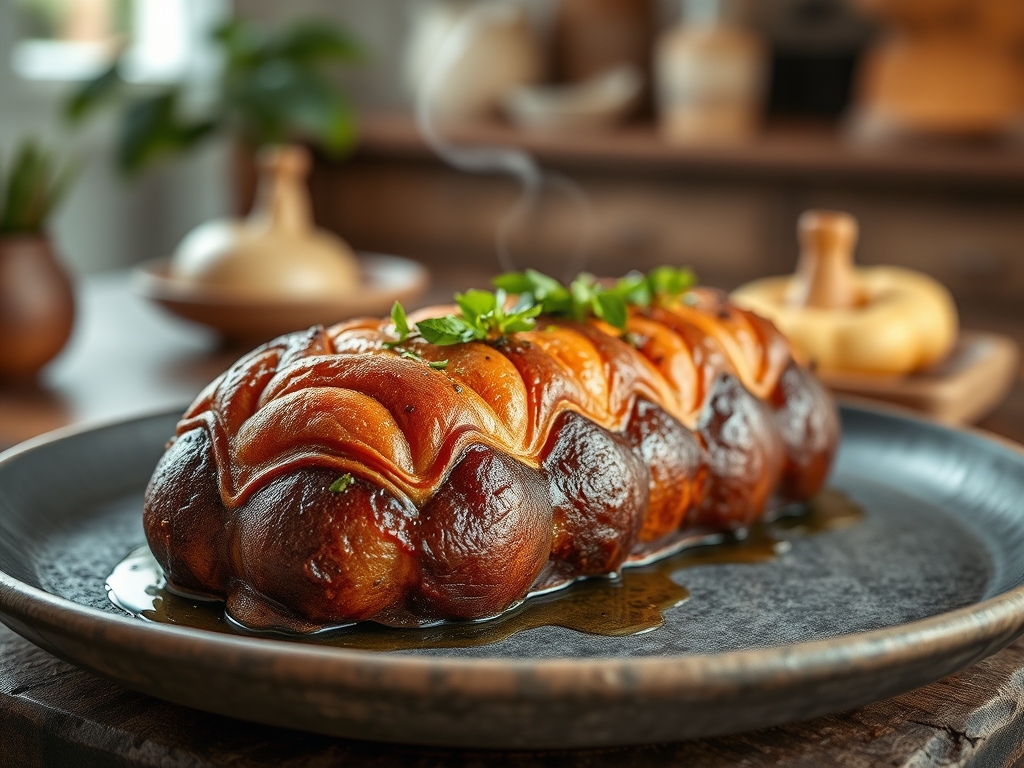 Bolo de especiarias e nozes