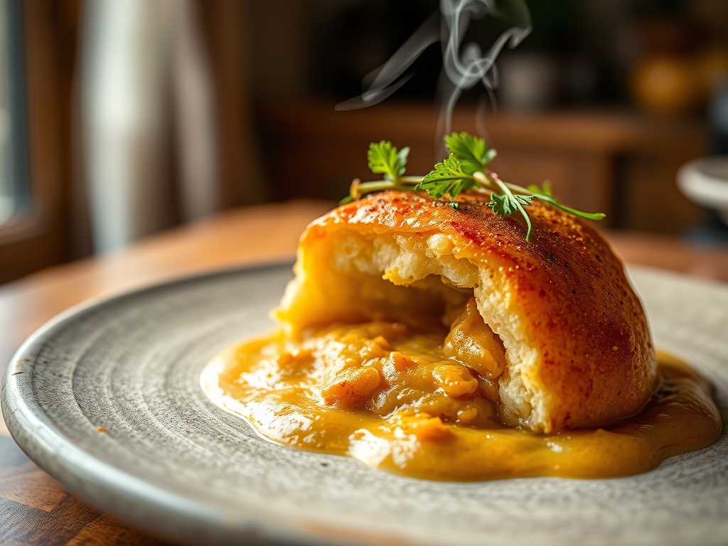 Bolo de fubá com erva-doce