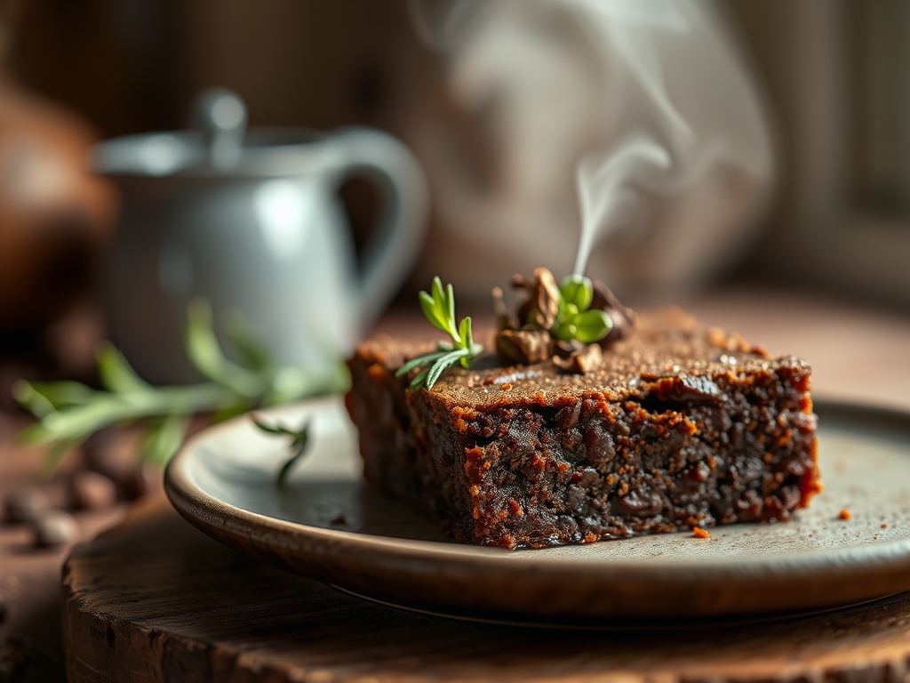 Brownie de chocolate e avelã