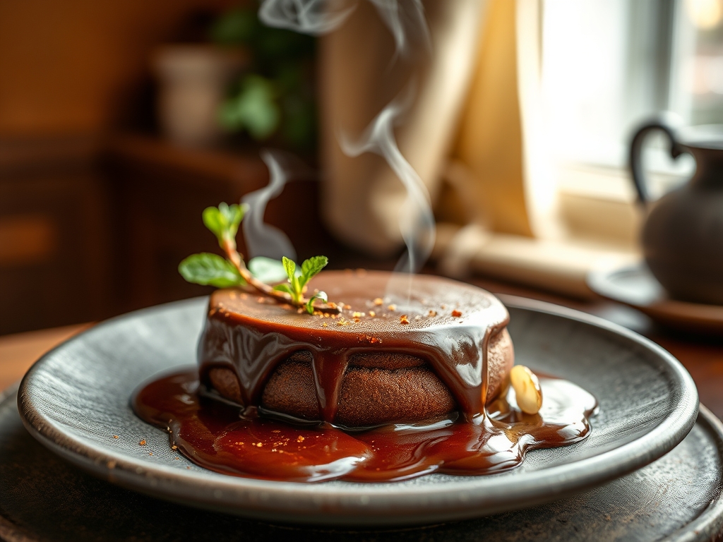 Chocolate quente cremoso