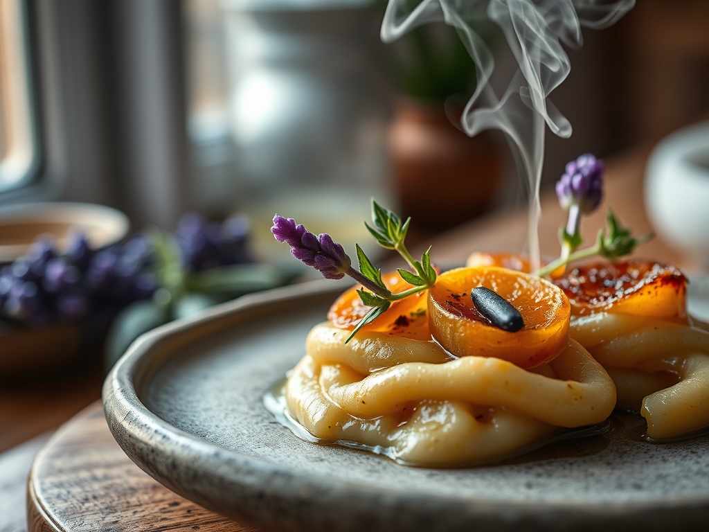 Infusão de camomila e lavanda