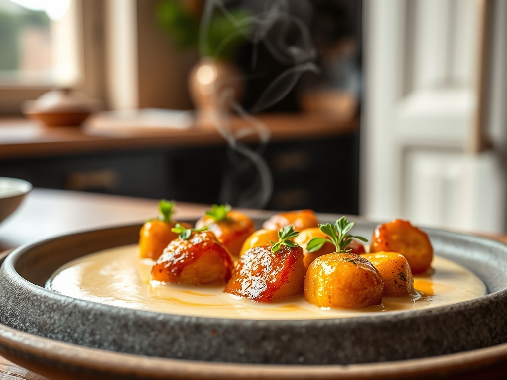 Leite de amêndoas com canela