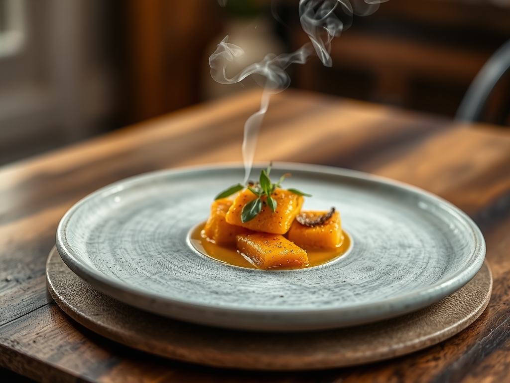 Mingau de aveia e mel