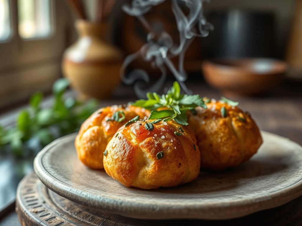Pão de canela quentinho