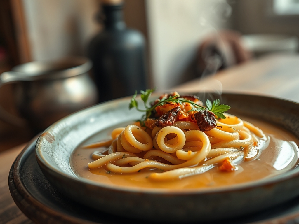 Sopa de capeletti in brodo real
