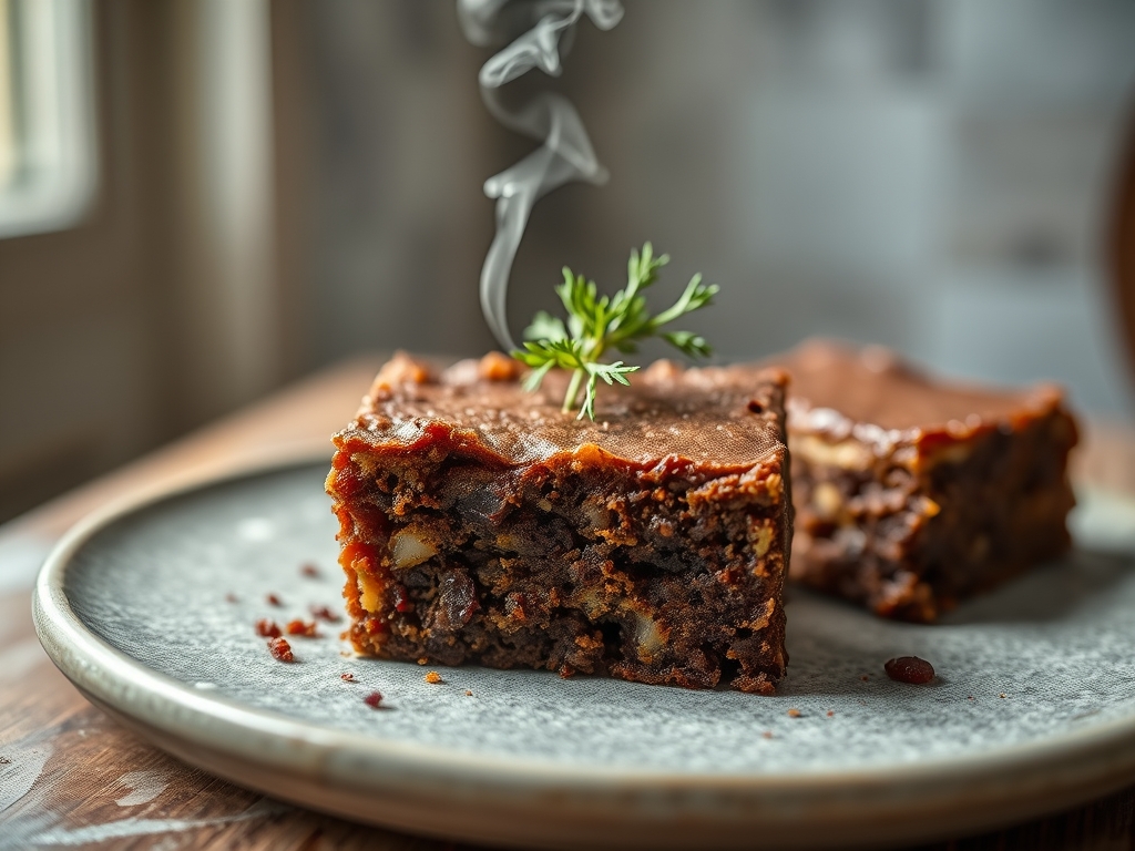 Brownie de chocolate branco (Blondie)