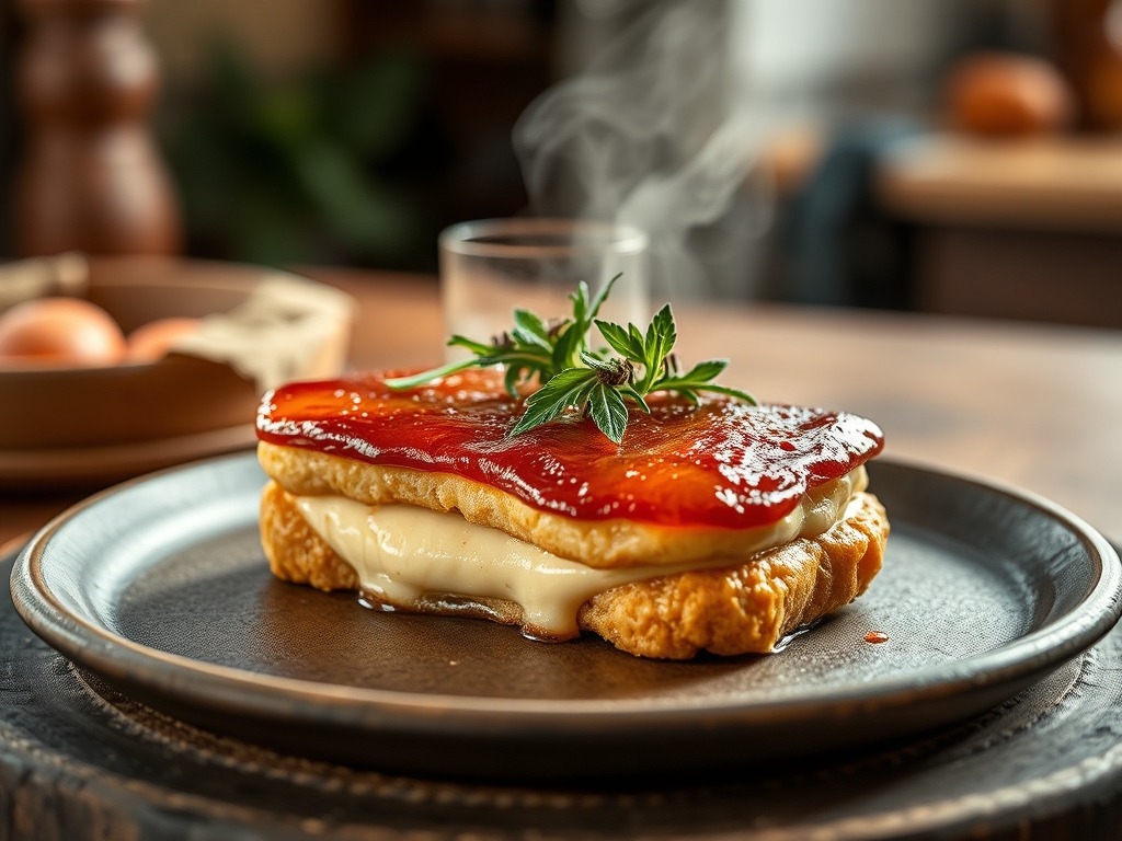 Torta de morango com creme de nata